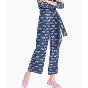 J.Crew Collection Wide Leg Silk Pants 2